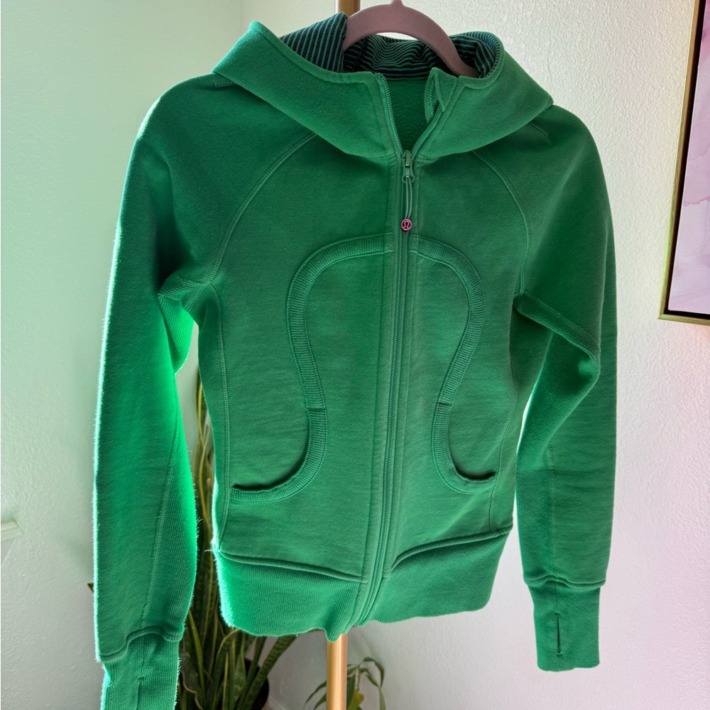 lululemon athletica Vibrant Green Kids Hoodie